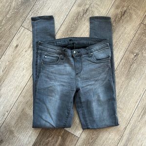 Grey Charcoal KUT Skinny Jeans